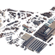 Illustration for article titled Amazing Satellite Image Cutouts Turn Infrastructure Into Intricate Art
